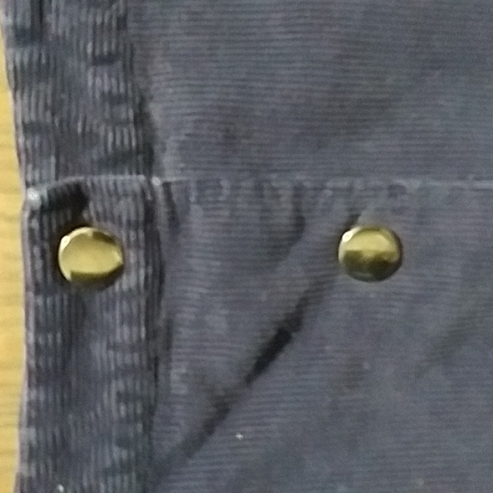 Old Navy button down corduroy mini skirt - Picture 3 of 5